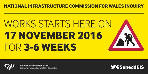 Graphic setting out period of consultation: 17 November for 3 weeks